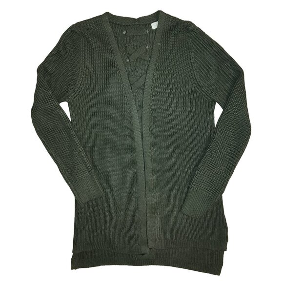 Pinque Cardigan sweater with criss-cross back - Picture 1 of 3